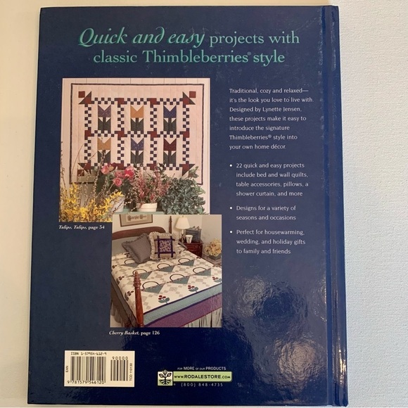 Quilting Patterns Projects Thimbleberries Housewarming Quilt Quilts Book Jensen - Picture 2 of 10